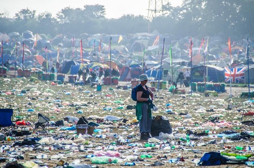 Glastonbury Festival 2016 - around the festival site (the aftermath)