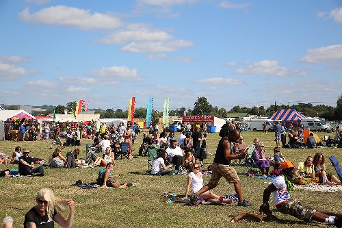 around the festival site: One Love Festival 2015