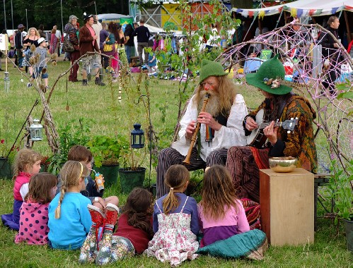 around the festival site: The Green Gathering 2015