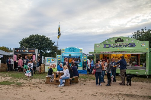 around the festival site: V-Dub Island 2015