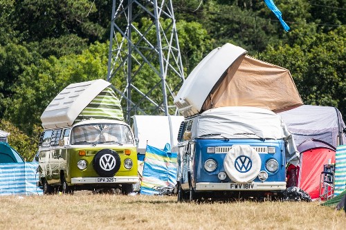 V-Dub Island 2016 - around the festival site (VWs)