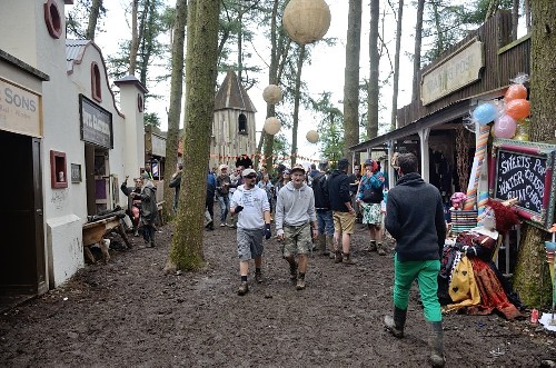 around the festival site: The Beatherder Festival 2016