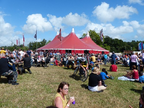 around the festival site: Beautiful Days 2016