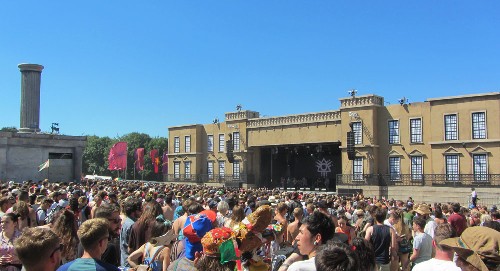 around the festival site: BoomTown Fair 2016