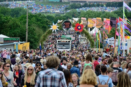 Glastonbury Festival 2016 - around the festival site