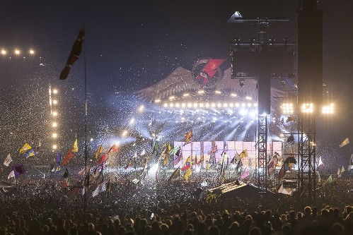 Glastonbury Festival 2017 - around the festival site (Pyramid Stage crowds)