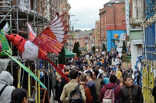 Hockley Hustle 2017 - around the festival site