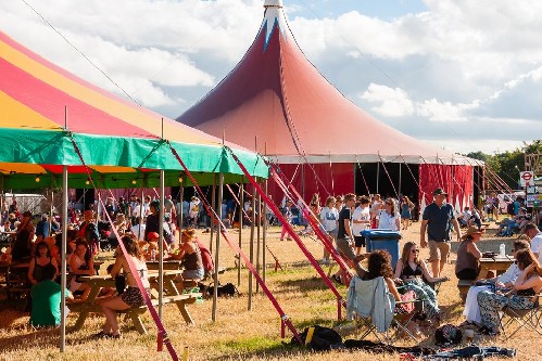 around the festival site: Larmer Tree Festival 2016