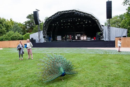 around the festival site: Larmer Tree Festival 2016