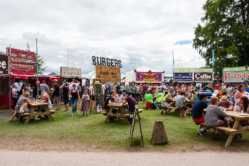 around the festival site: Larmer Tree Festival 2016