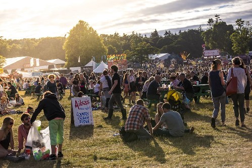 around the festival site: Latitude 2016