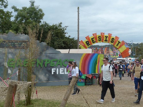 Glastonbury Festival 2019 - Greenpeace Field