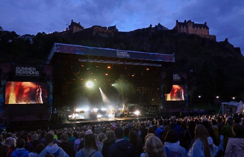 Edinburgh Summer Sessions 2019 - the stage