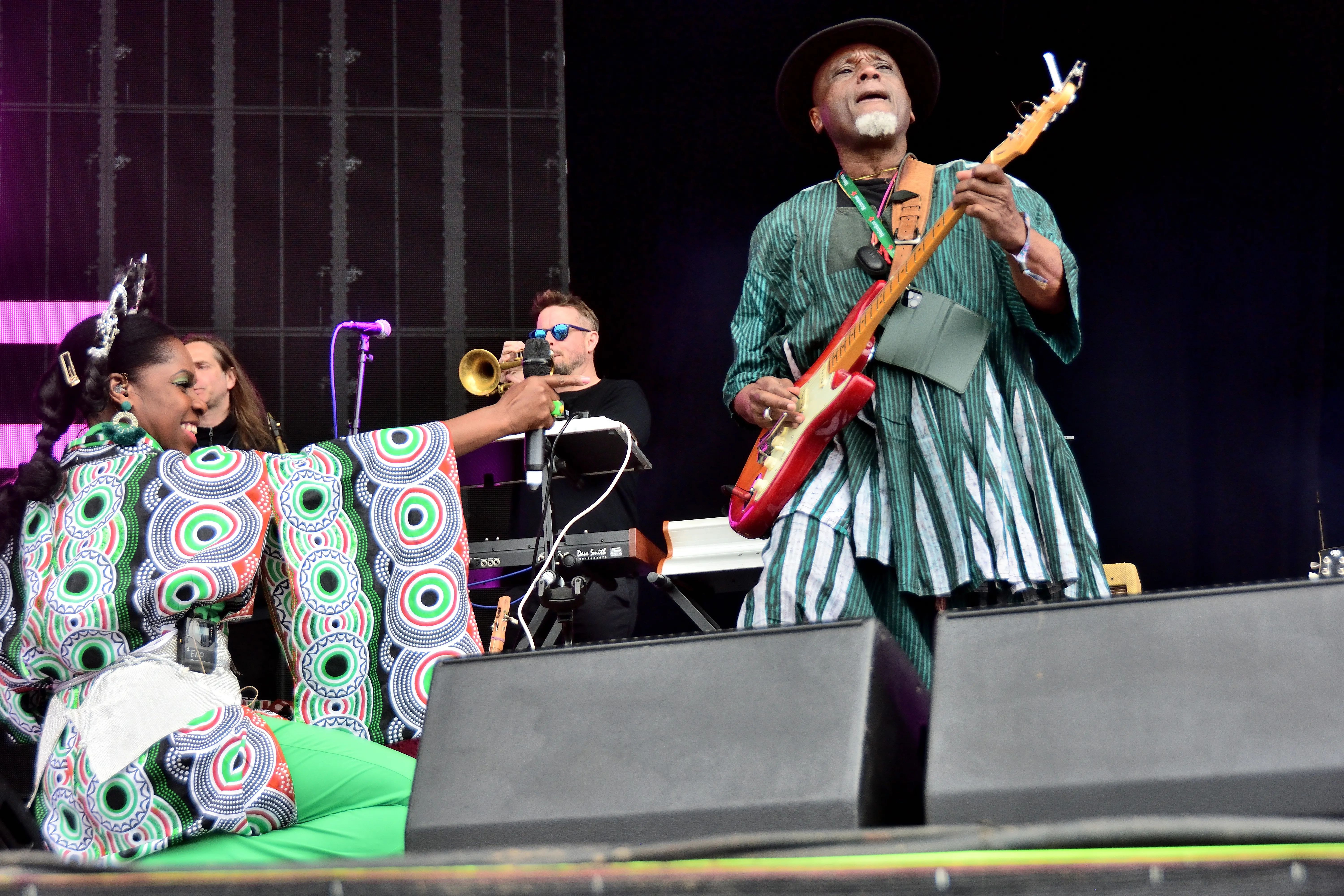 Ibibio Sound Machine at Bearded Theory festival 2024