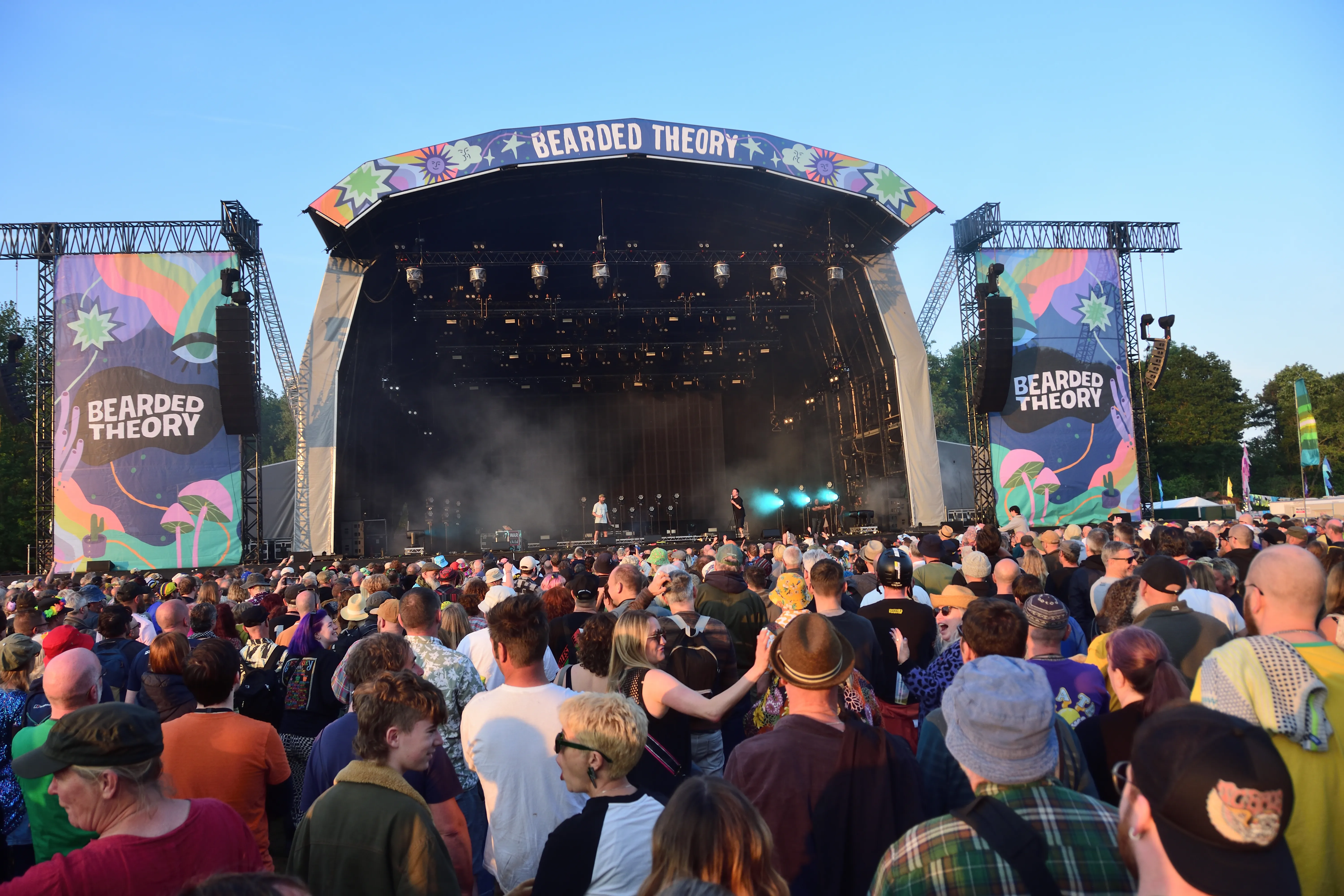 Main Stage Crowd At Bearded Theory Festival 2024