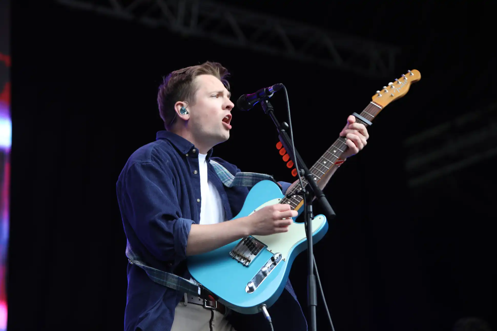 Heartland Festival In Pitlochry 2024 - Tide Lines performs on stage