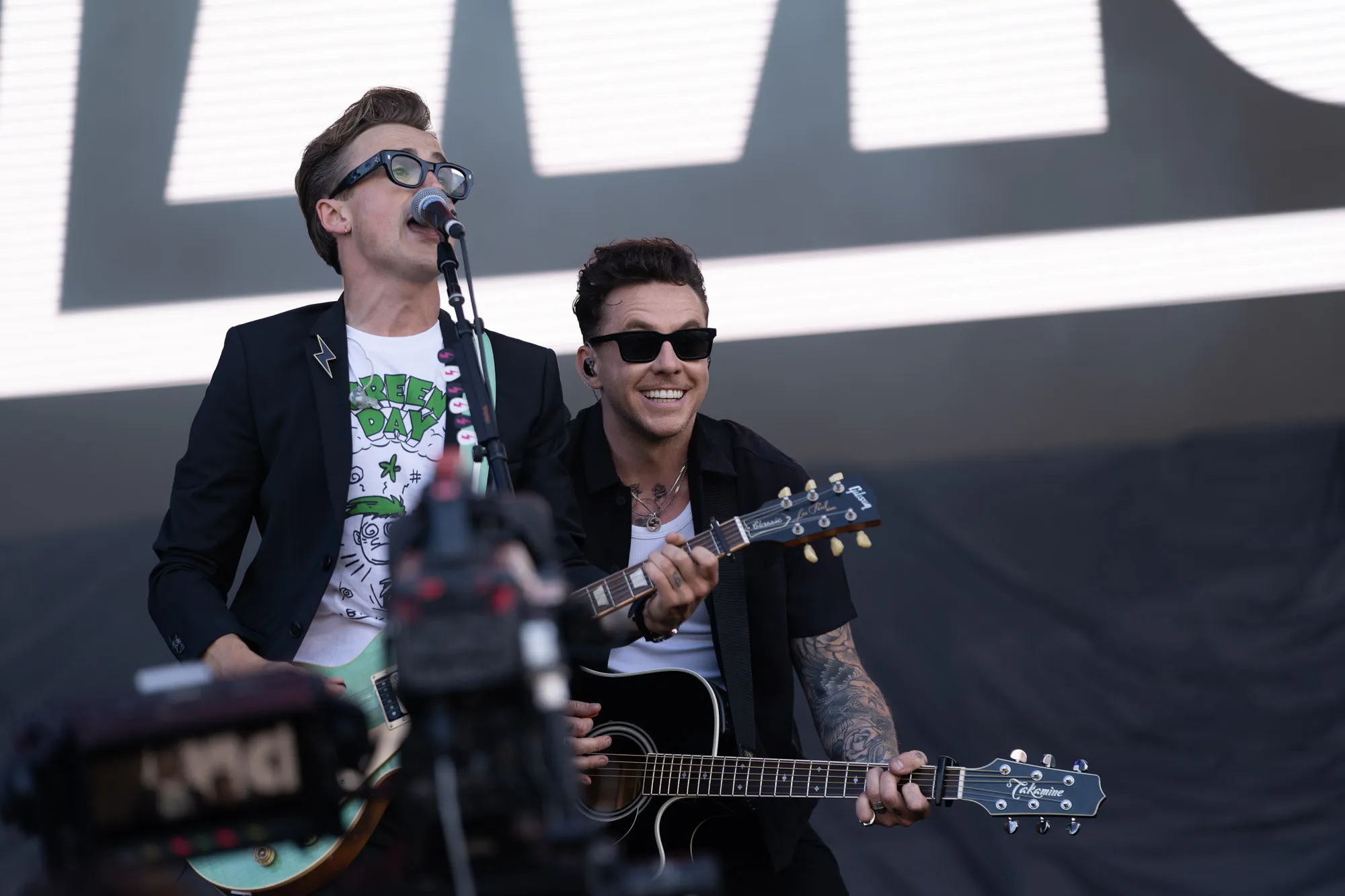 McFly perform at the Isle of Wight Festival 2024