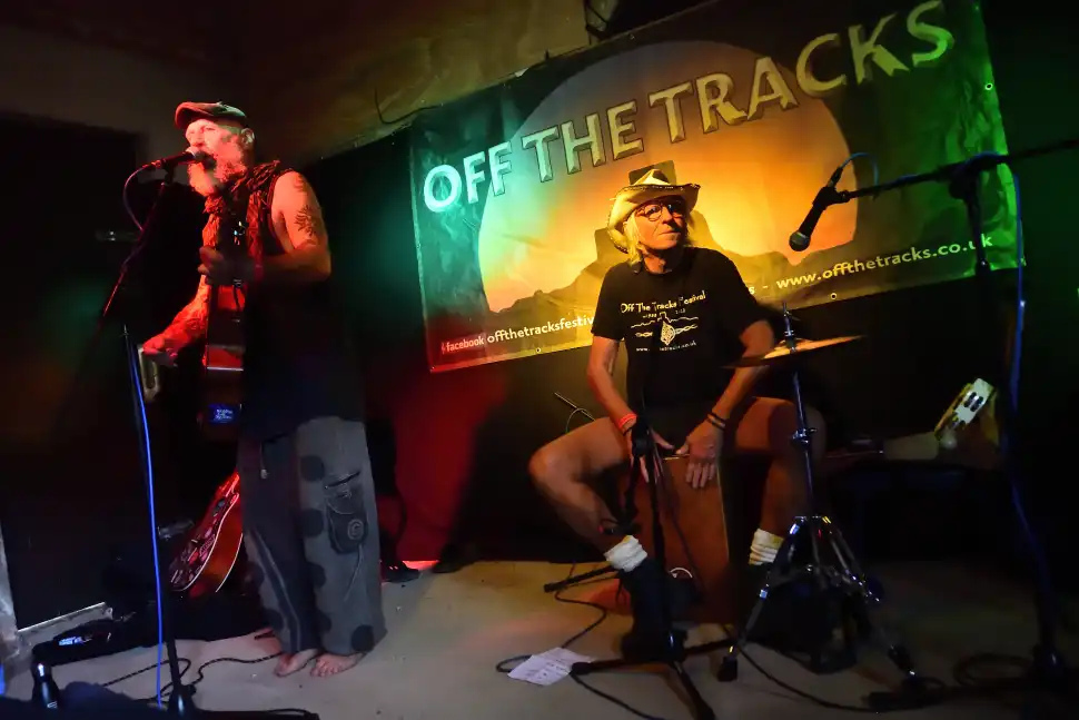 Phil Cudworth & Boz @ Off The Tracks Summer Festival 2024