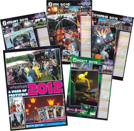 eFestivals 2012 Calendar