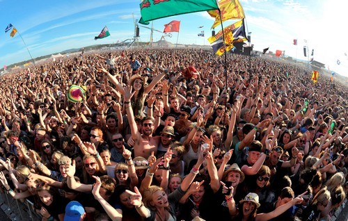  - T in the Park crowds 2013