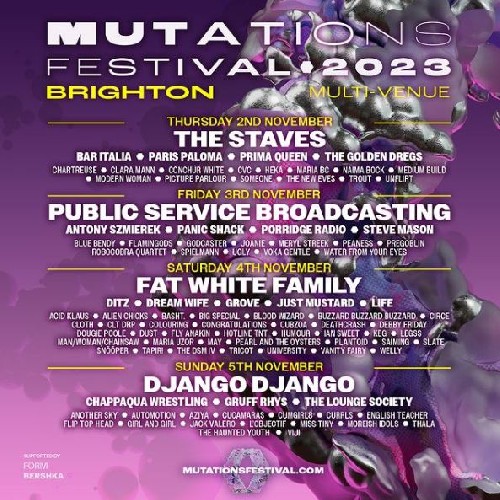 Mutations Festival 2023 - Mutations 2023 Poster