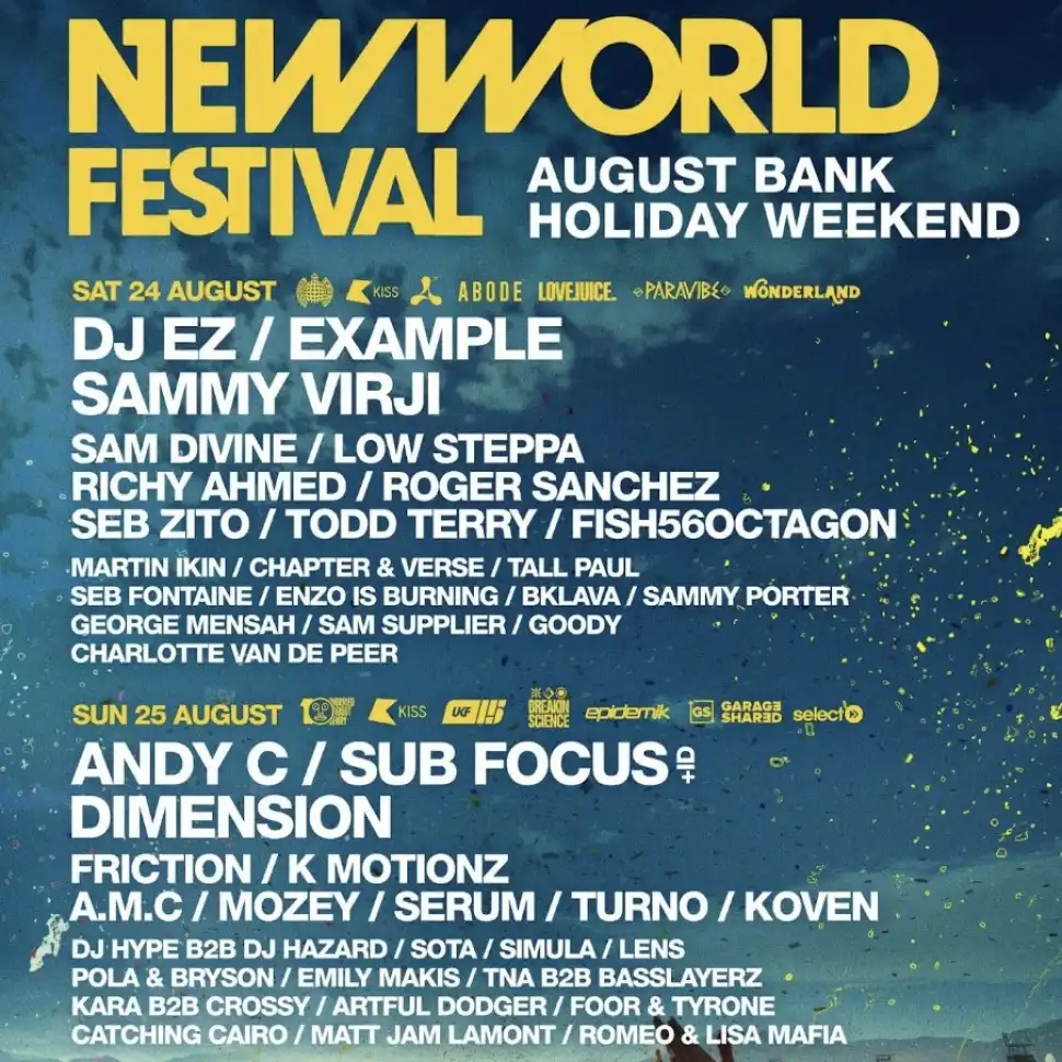 New World Festival 2024 - New World Festival poster SQ