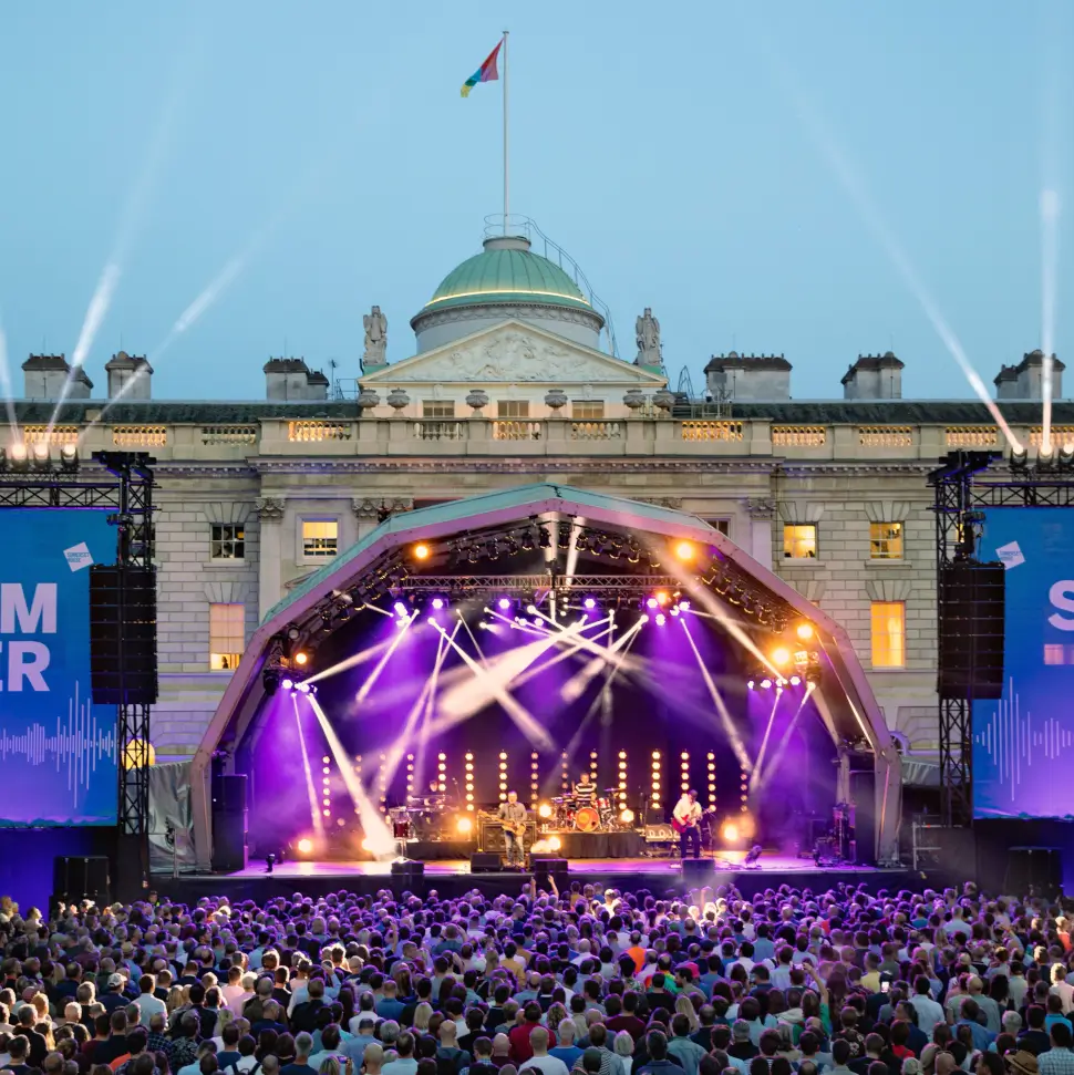 Somerset House Series 2024 - Somerset House Summer Series stage APR24