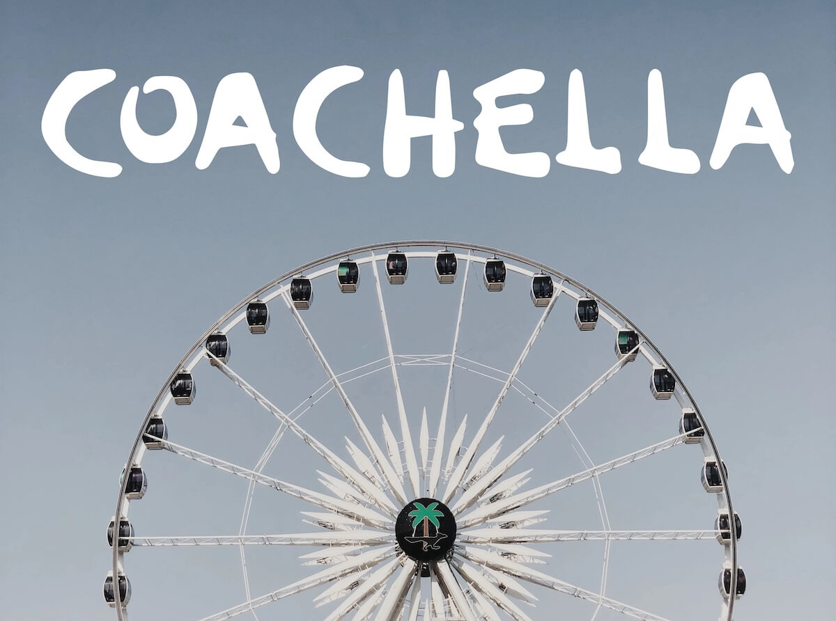 Coachella 2025 - Aran Mtnez - https://unsplash.com/photos/white-and-black-ferris-wheel-f1Yiwqy3hnA