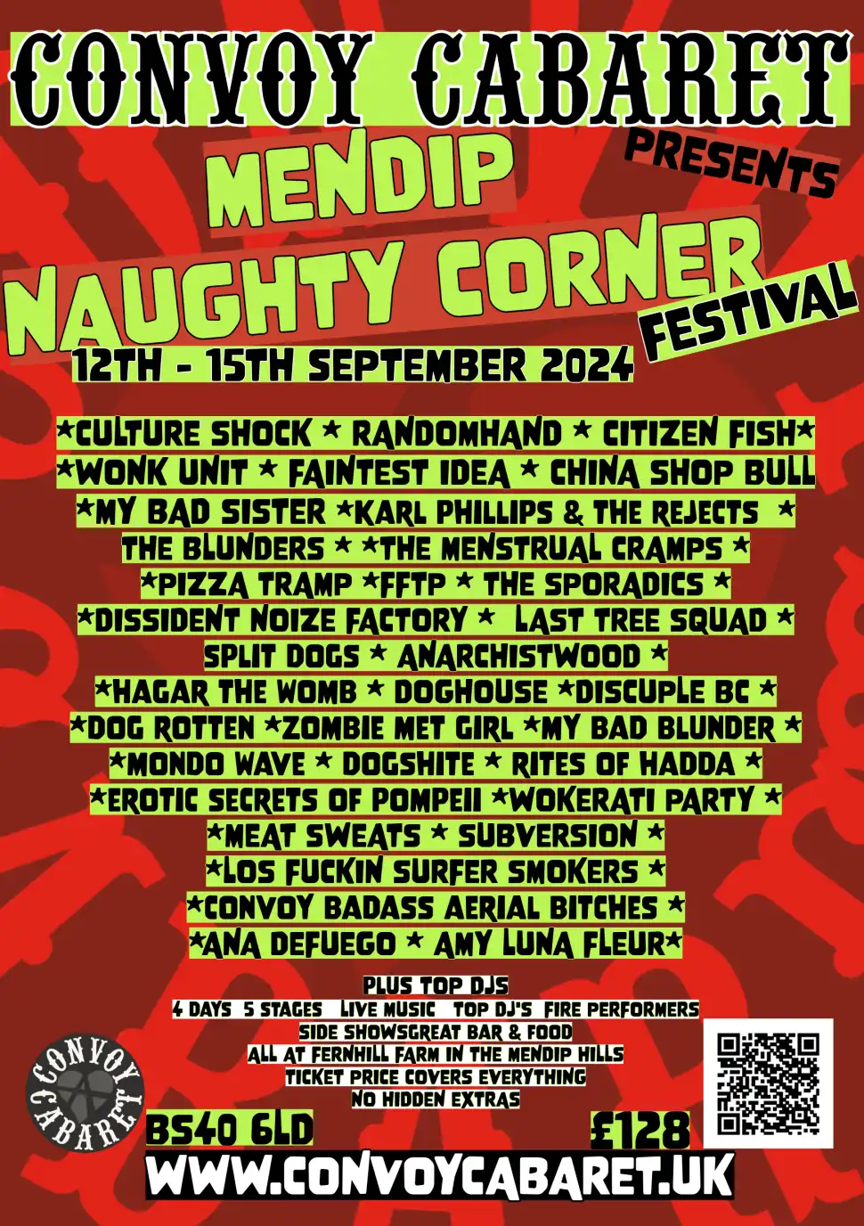 Naughty Corner Festival 2024 - mendid naught t2