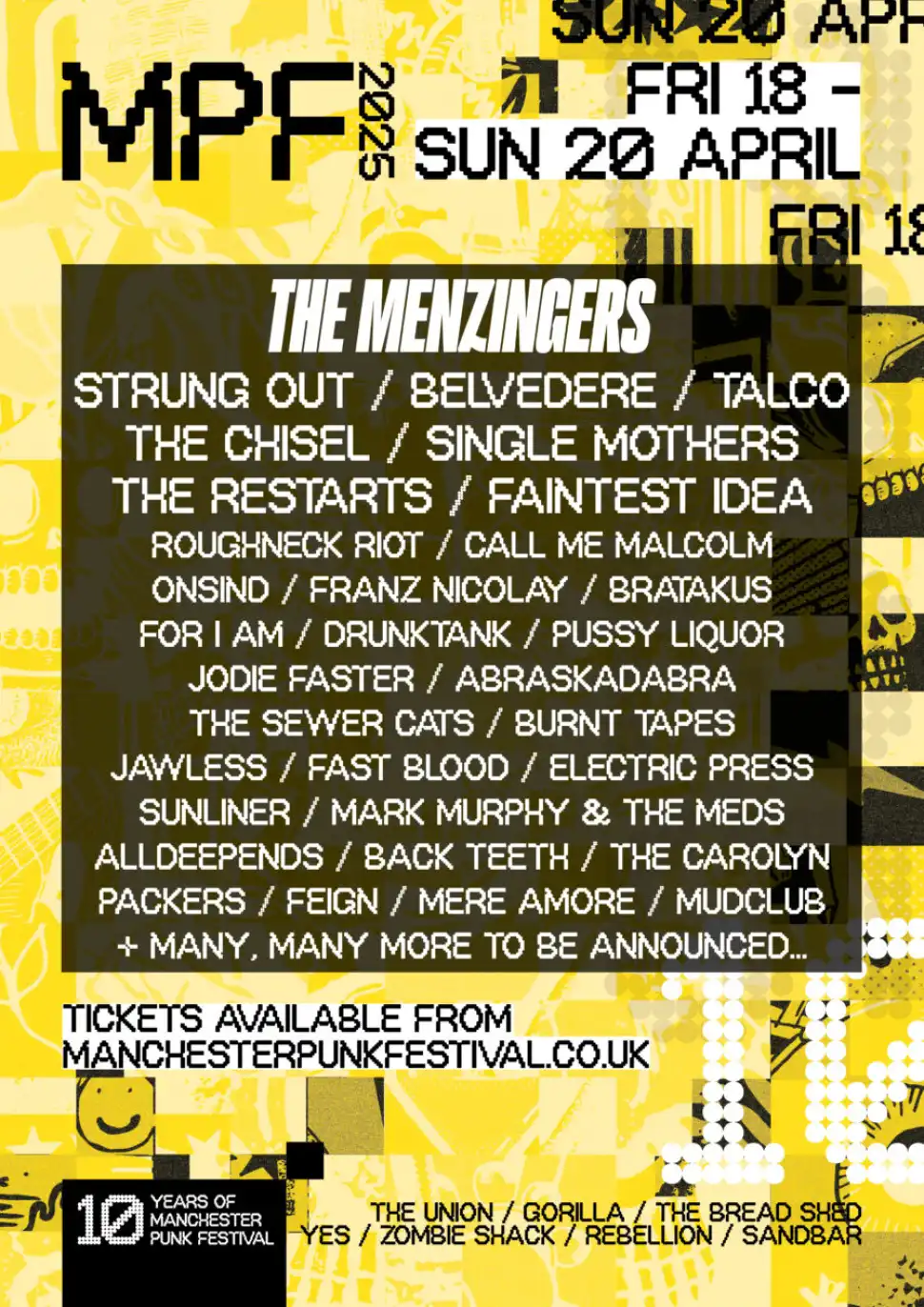 Manchester Punk Festival 2025 - manchester punk